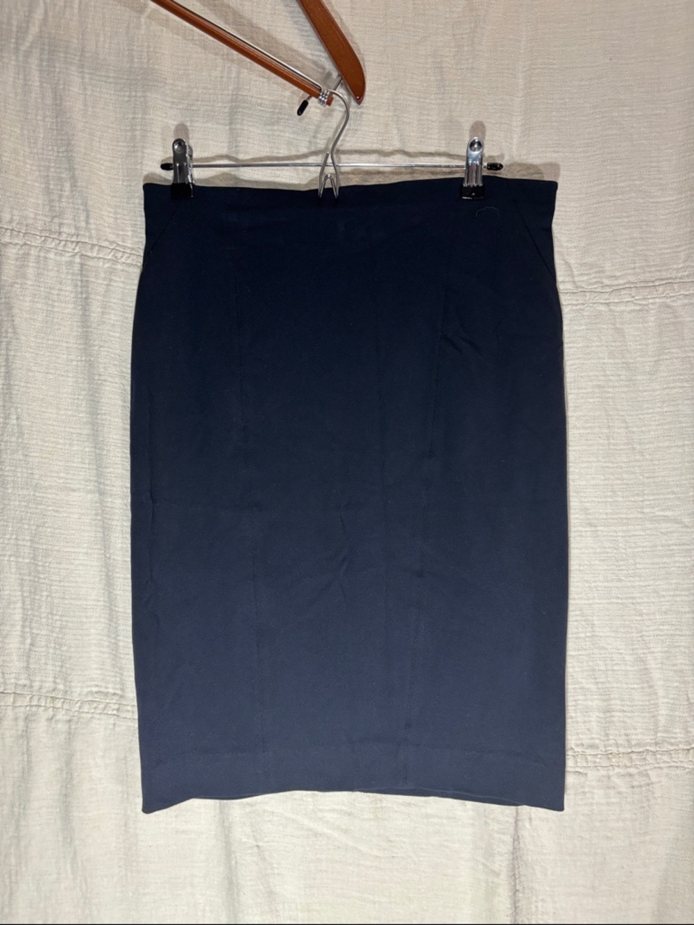 Elegant Navy Pencil Skirt for Women